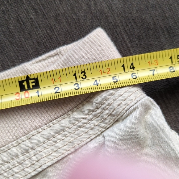 Style & Co. Cream Cargo Capris - Picture 6 of 10